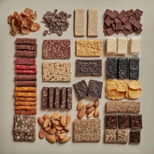 Gluten-free protein bars and jerky