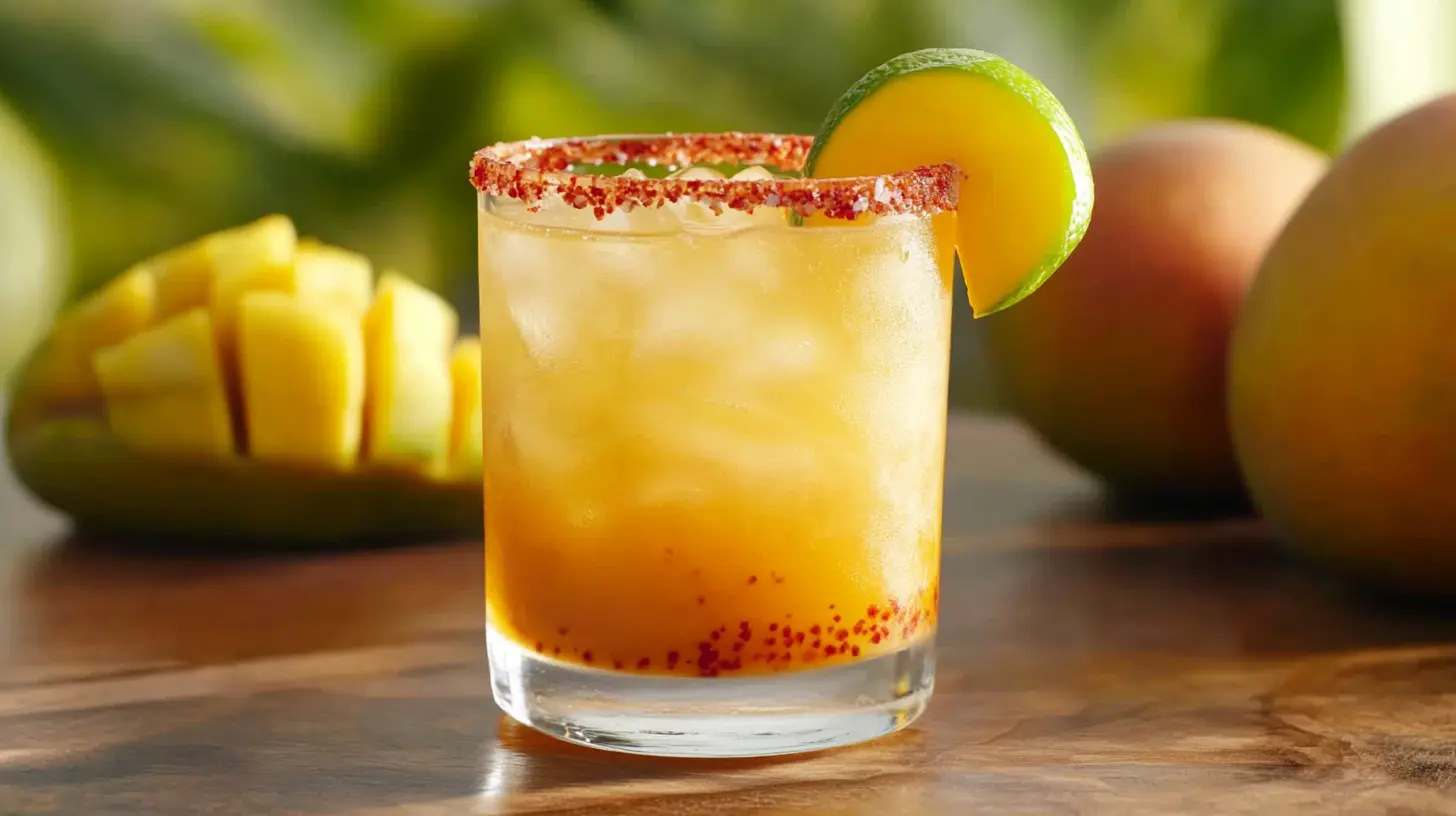 How To Make A Mango Margarita On The Rocks